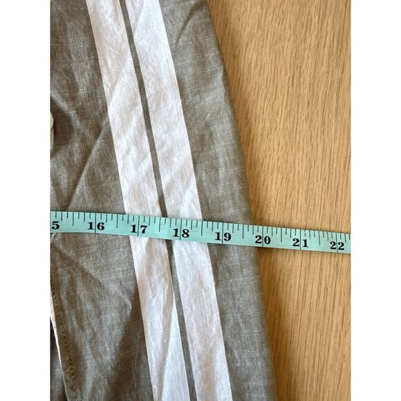 Express Striped Wide Leg Pull on Pants High Rise Size Small 2124 - Picture 9 of 9